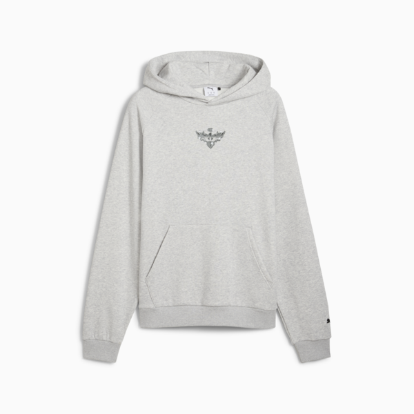 Sudadera Melo Alwayz On 1 para hombre, Light Gray Heather, large-MEX