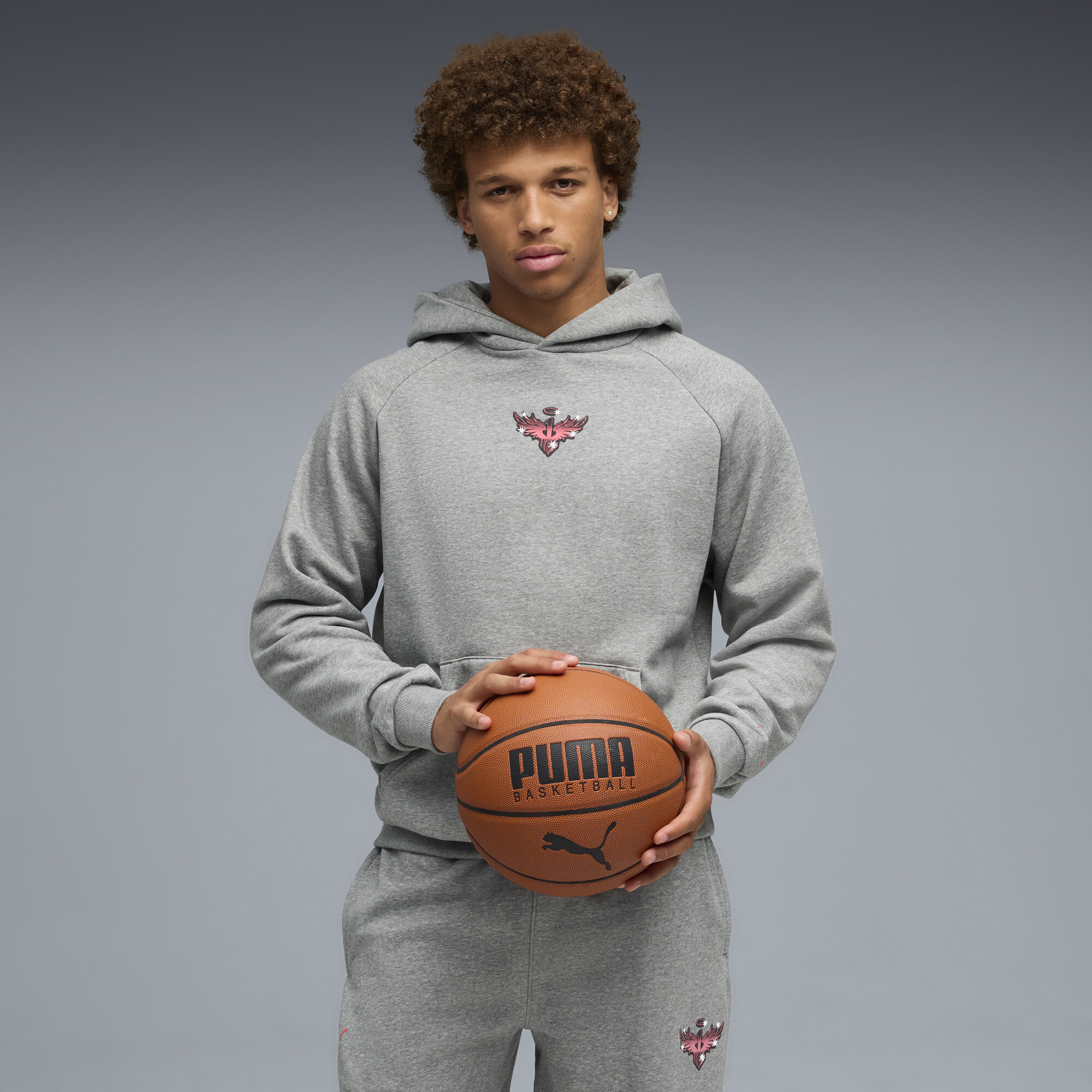 Худі Melo Alwayz On 1 Basketball Hoodie Men | Колір: Сірий