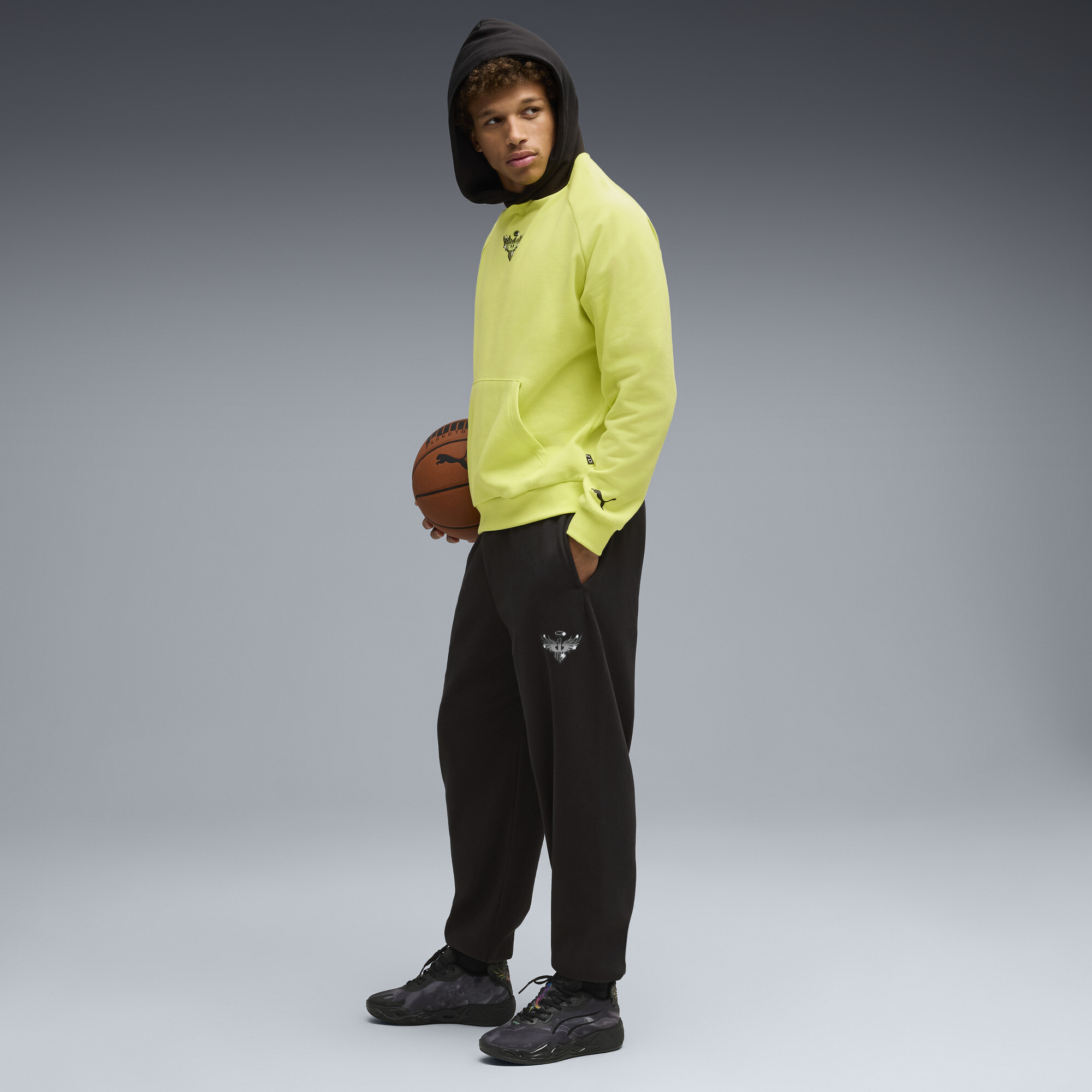PUMA Melo Alwayz On 1 basketbalhoodie voor Heren, Maat XL thumbnail 4