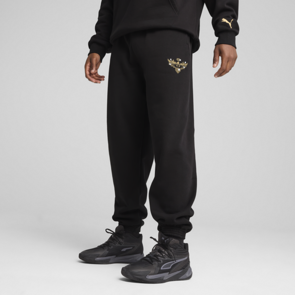 Pants de básquet Melo Alwayz On para hombre, PUMA Black, large-MEX