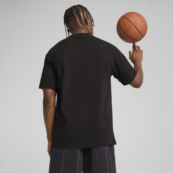 Playera de básquet Melo Alwayz On para hombre, PUMA Black, large-MEX