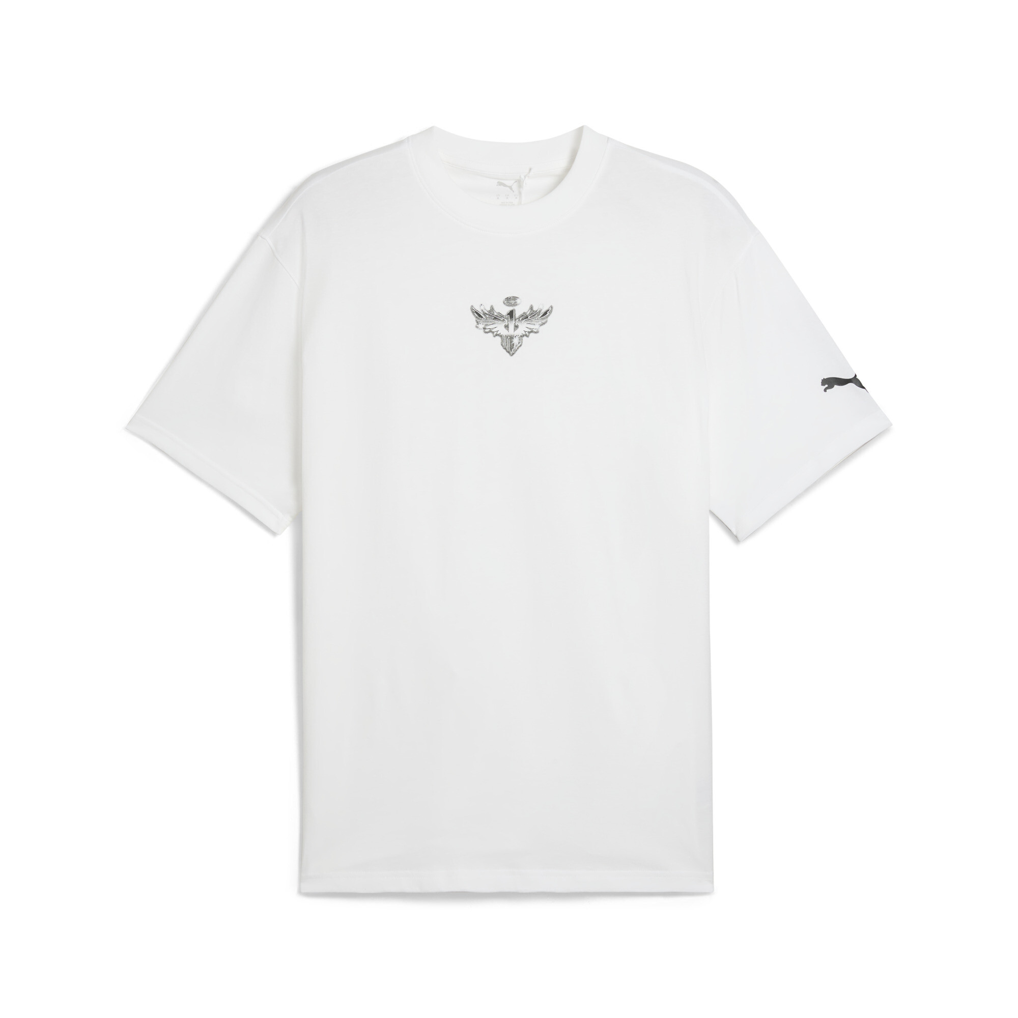 PUMA Melo Alwayz Op 1 basketbalshirt voor Heren, Wit, Maat L thumbnail 3