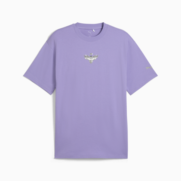 Melo Alwayz On 1 Basketball Tee Men, Lavender Alert, large-MEX
