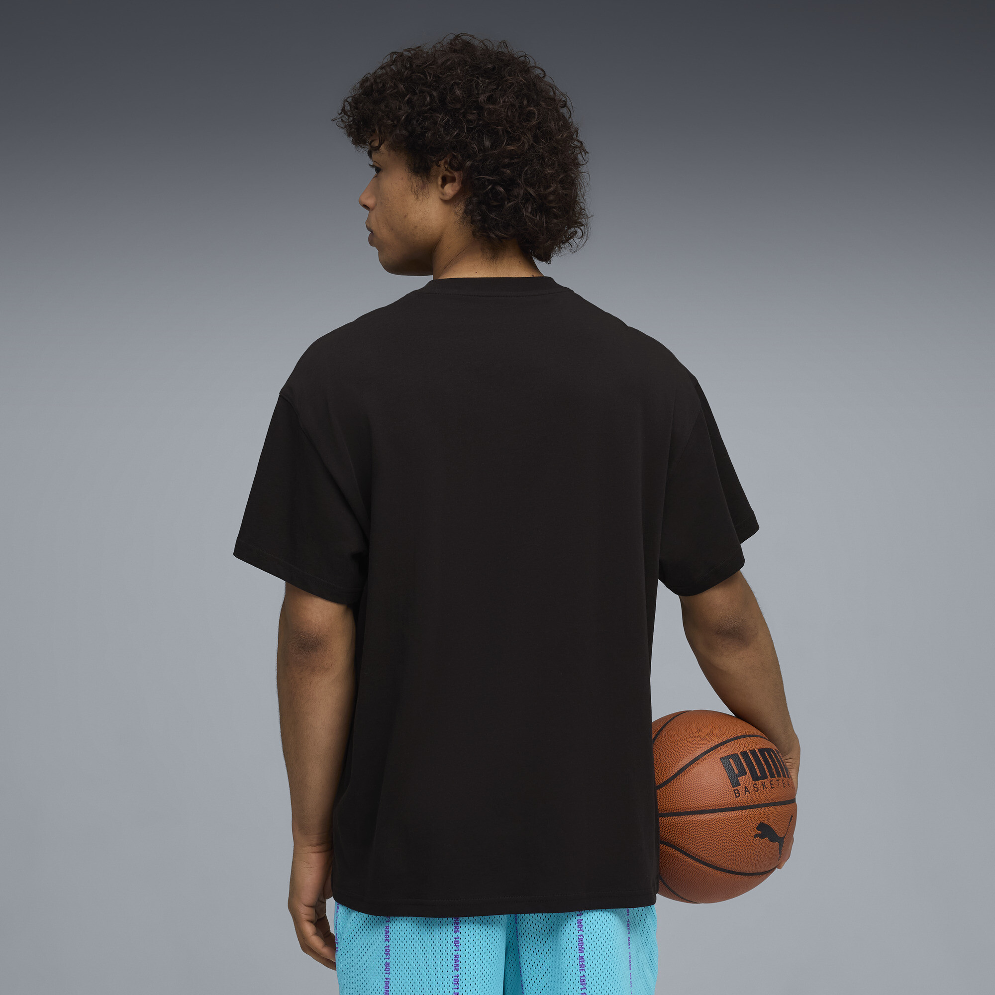 PUMA Melo Alwayz Op 1 basketbalshirt voor Heren, Zwart/Rood, Maat XL thumbnail 5