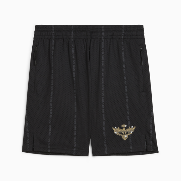 Melo Alwayz On 1 7" Basketball Shorts Men, PUMA Black, large-MEX