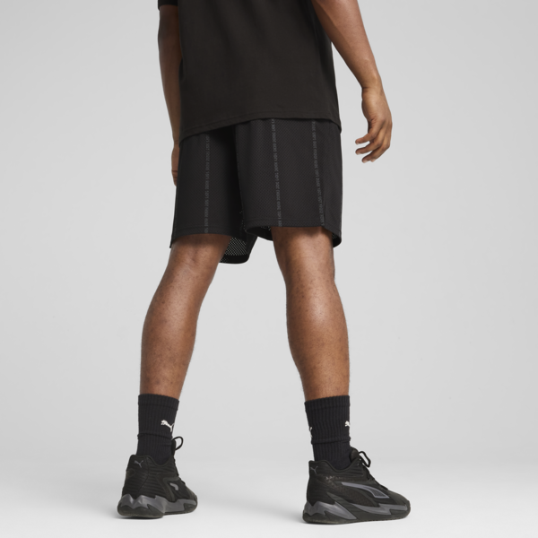 Melo Alwayz On 1 7" Basketball Shorts Men, PUMA Black, large-MEX