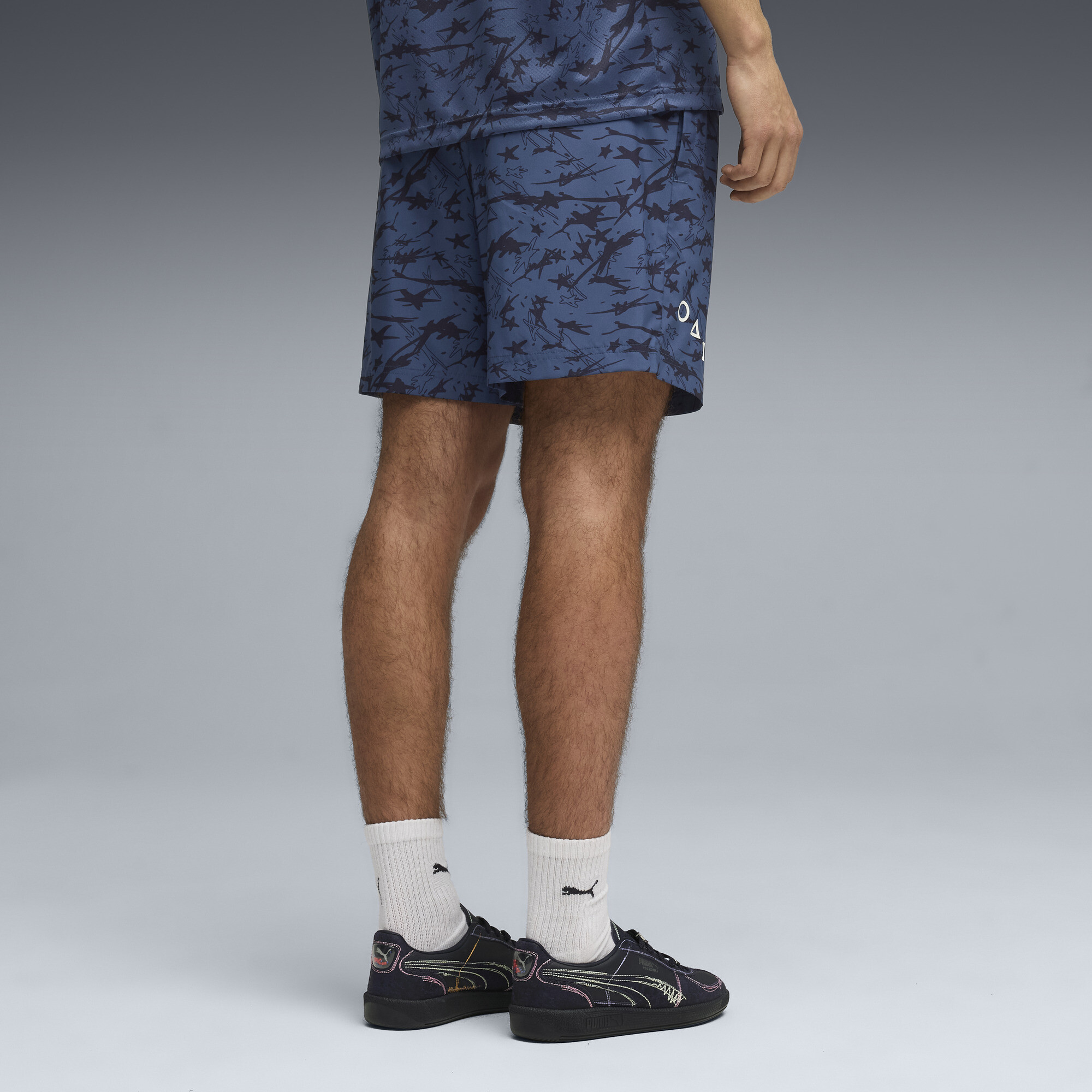 PUMA x SQUID GAME short voor Heren, Blauw, Maat M thumbnail 5