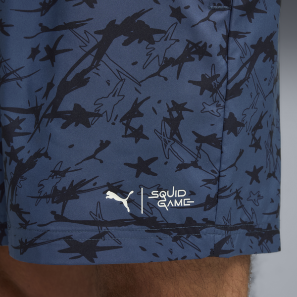 PUMA x SQUID GAME Shorts Men, New Navy, large-ZAF