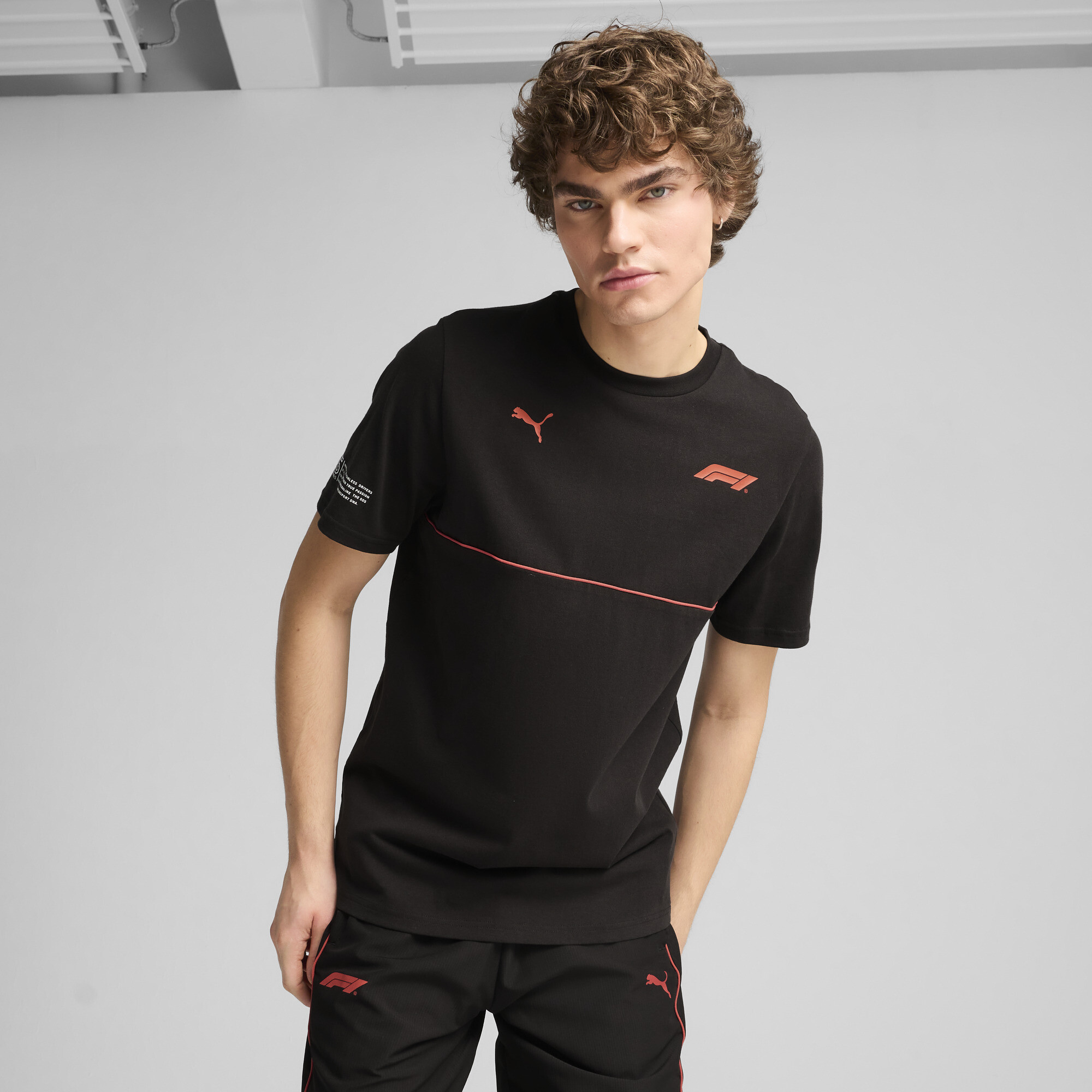 Puma F1® SDS 2.0 T-Shirt Herren | Mit Plain | Black | Größe: L