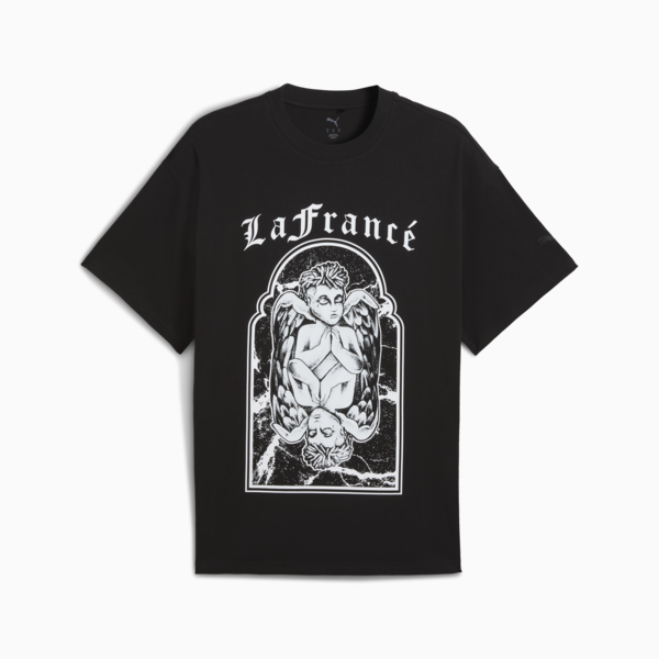 Remera PUMA HOOPS x LAFRANCÉ Written in Chrome, PUMA Black, large-ARG