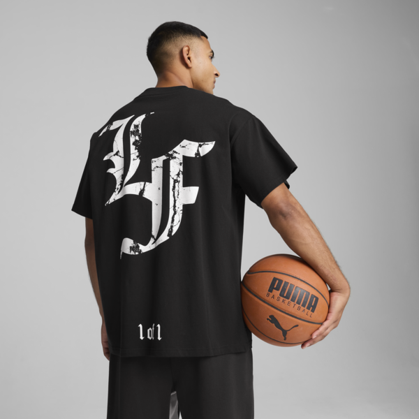 Remera PUMA HOOPS x LAFRANCÉ Written in Chrome, PUMA Black, large-ARG