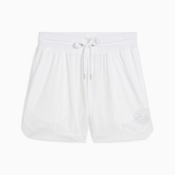 Jer-She Basketball Shorts Women, PUMA White, large-MEX