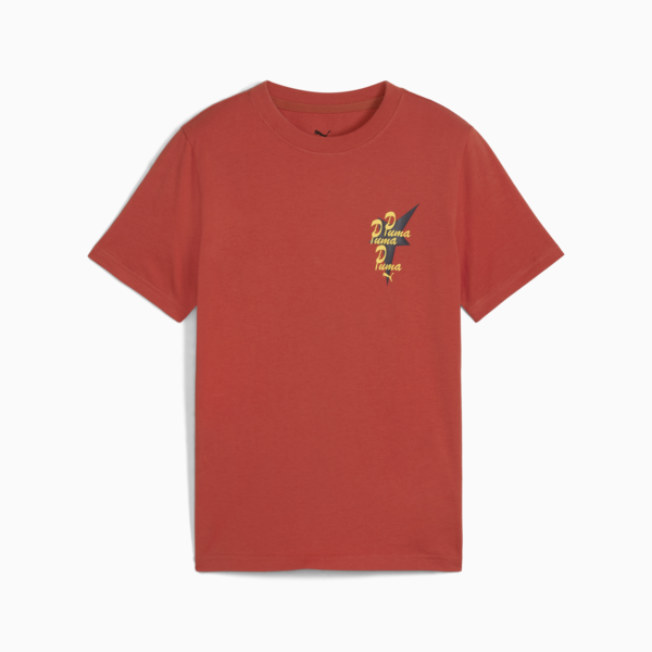 Road To Unity Graphic Tee Youth, Red Fire, large-MEX