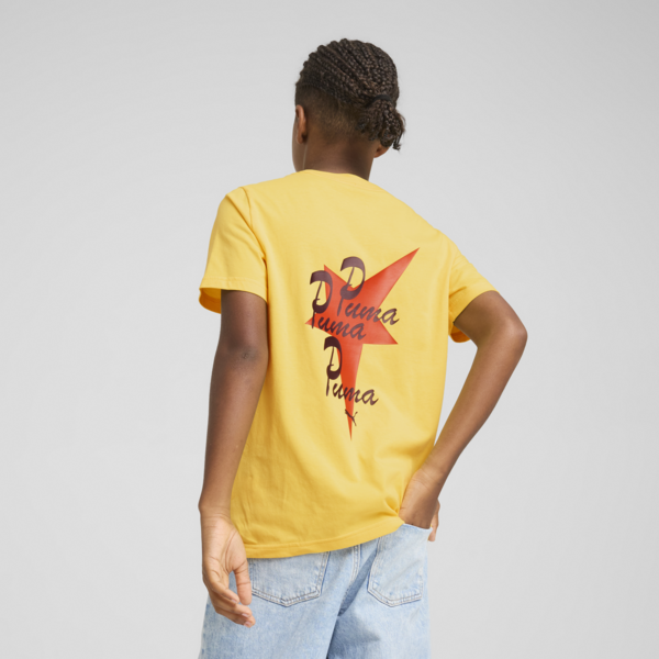 Road To Unity Graphic Tee Youth, Sunny Yellow, large-MEX