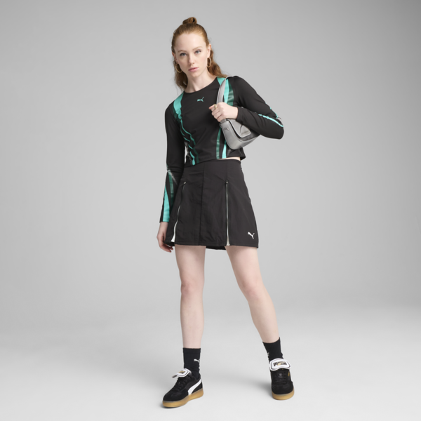 Remera estampada DARE TO para mujer, PUMA Black, large-ARG