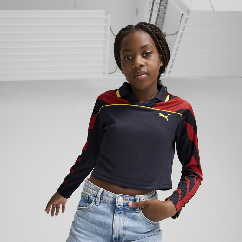 

PUMA Road To Unity Youth Slim Fit Crop Football Jersey