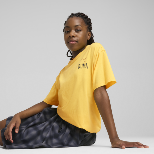 Road To Unity Relaxed Graphic Tee Youth, Sunny Yellow, large-MEX