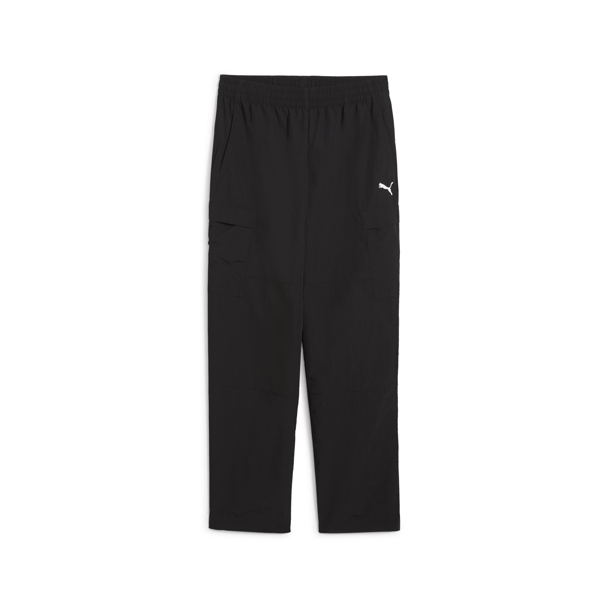 PUMA WARDROBE ESS relaxte geweven cargobroek voor Heren, Zwart, Maat 13-14Y thumbnail 3