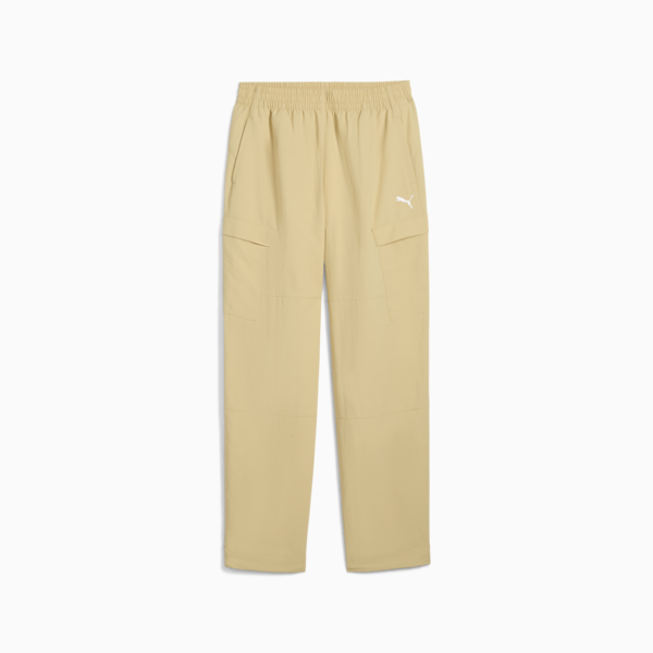 WARDROBE ESS Relaxed Woven Cargo Pants Youth, Pebble Path, large-ZAF