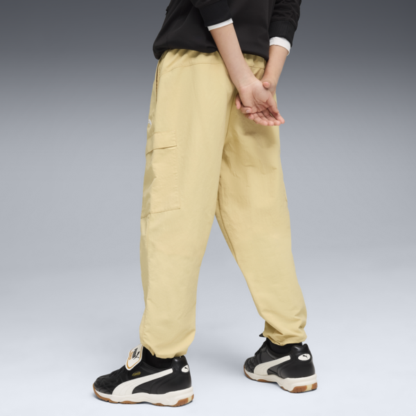 WARDROBE ESS Relaxed Woven Cargo Pants Youth, Pebble Path, large-ZAF