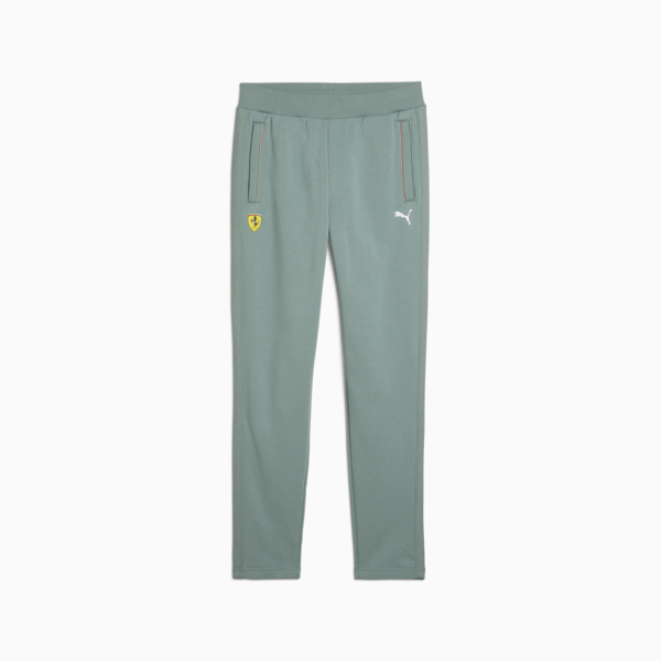 Scuderia Ferrari HP Race Slim Fit Pants Men, Green Moon, large-ZAF