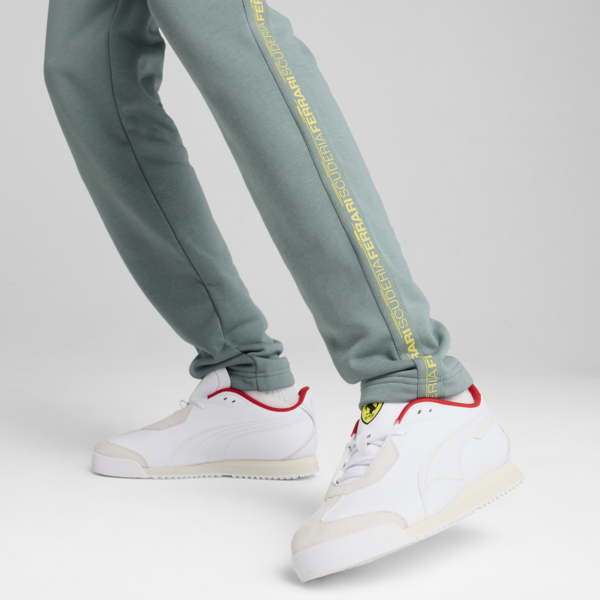 Scuderia Ferrari HP Race Slim Fit Pants Men, Green Moon, large-ZAF