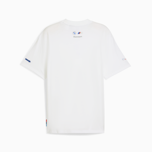BMW M Motorsport Badge Tee Men, PUMA White, large-ZAF