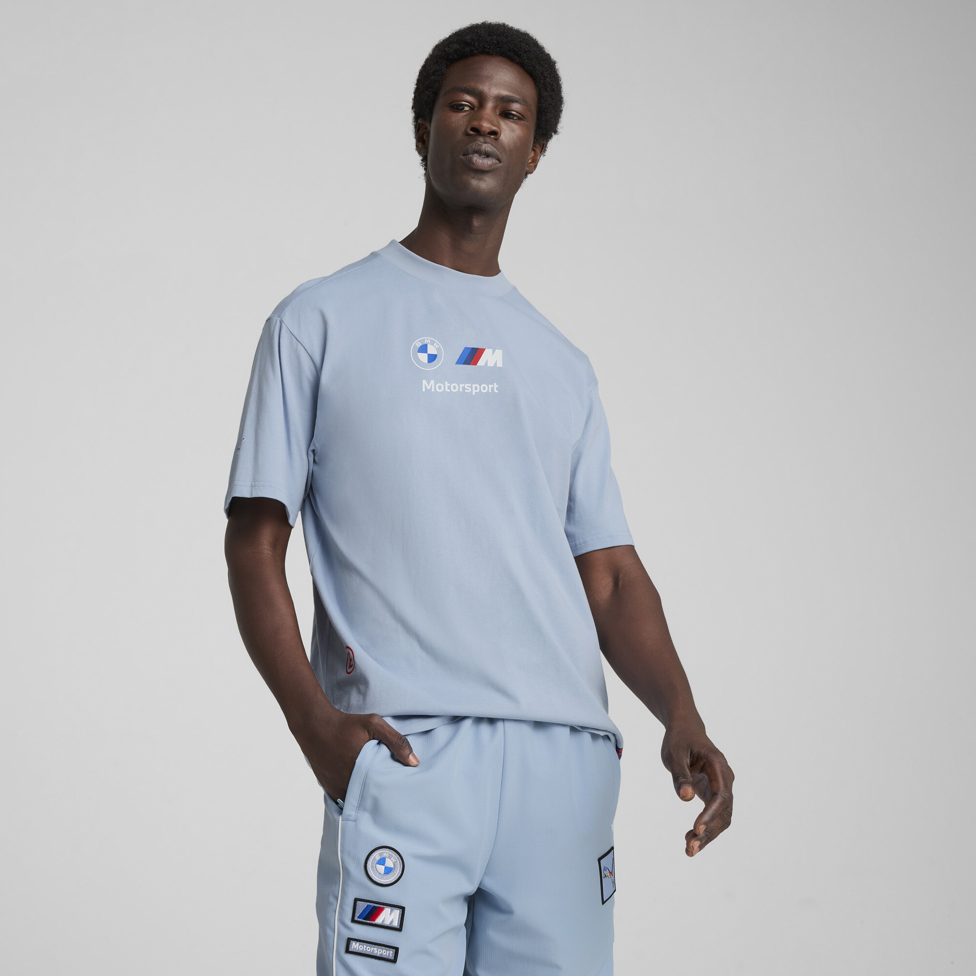 PUMA BMW M MOTORSPORT BADGE MEN'S T-SHIRT