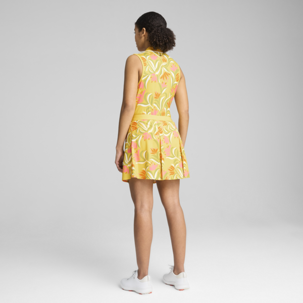 PUMA x DANI DAZEY Pleated Skirt Women, Sunny Yellow, large-ZAF