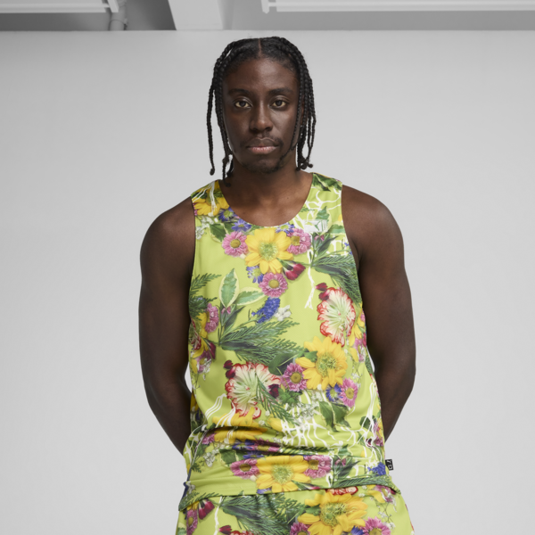 Dunked In Florals Jersey Men, Pistachio Green-AOP, large-MEX