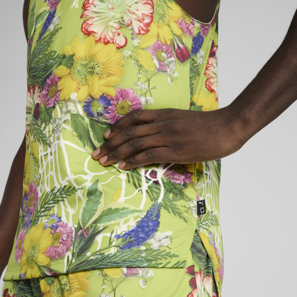 Dunked In Florals Jersey Men, Pistachio Green-AOP, large-MEX