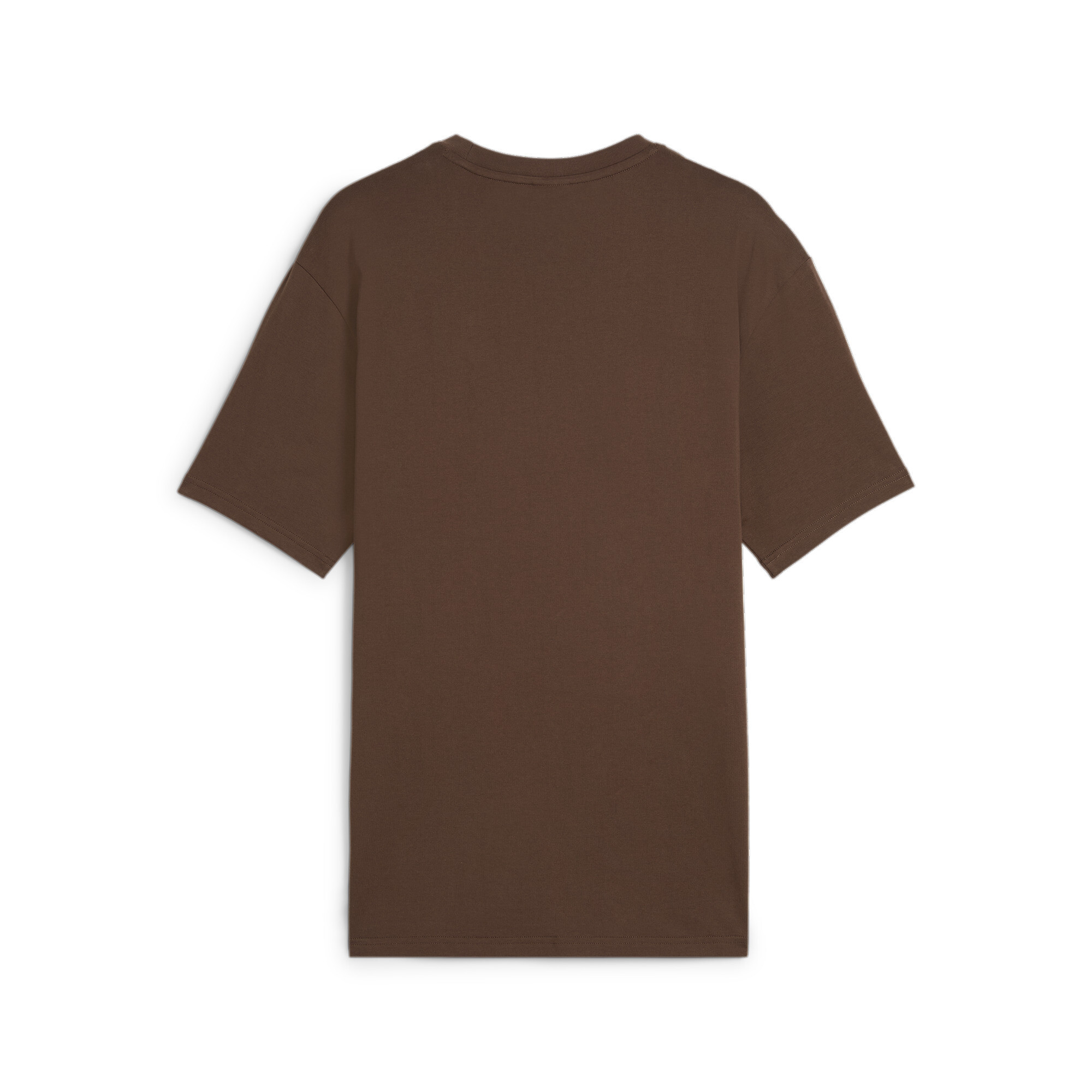 PUMA CLASSICS FAMILY LEGACY T-Shirt Unisex In Brown, Size XS, Cotton