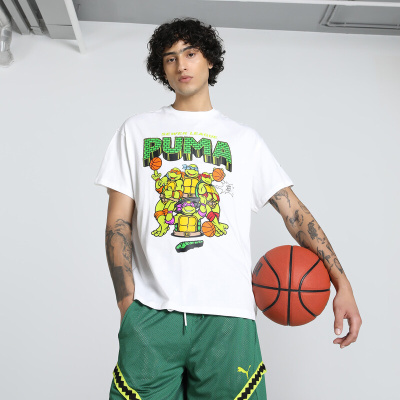 

Men's PUMA HOOPS X TMNT Basketball Tee