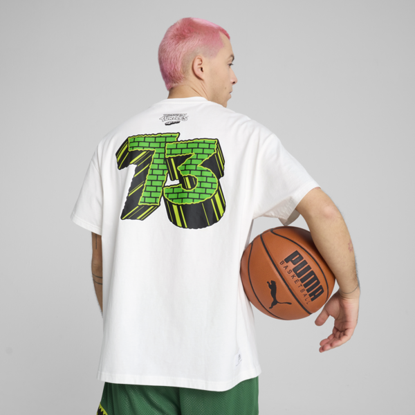 PUMA x TMNT Basketball Tee Men, PUMA White, large-ZAF