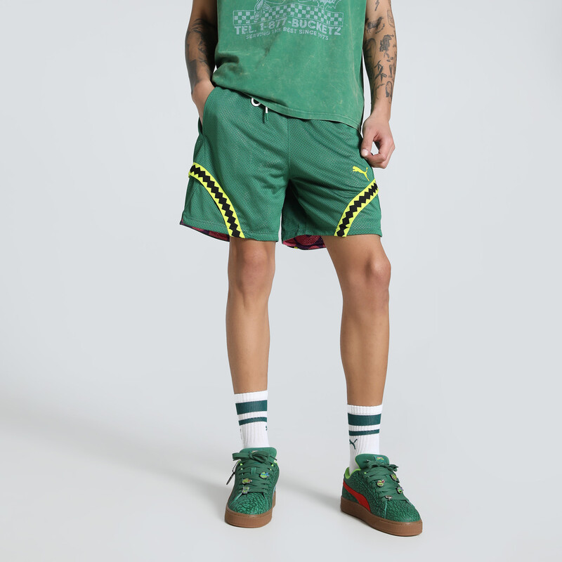 

Men's PUMA HOOPS X TMNT Relaxed Fit Basketball Shorts