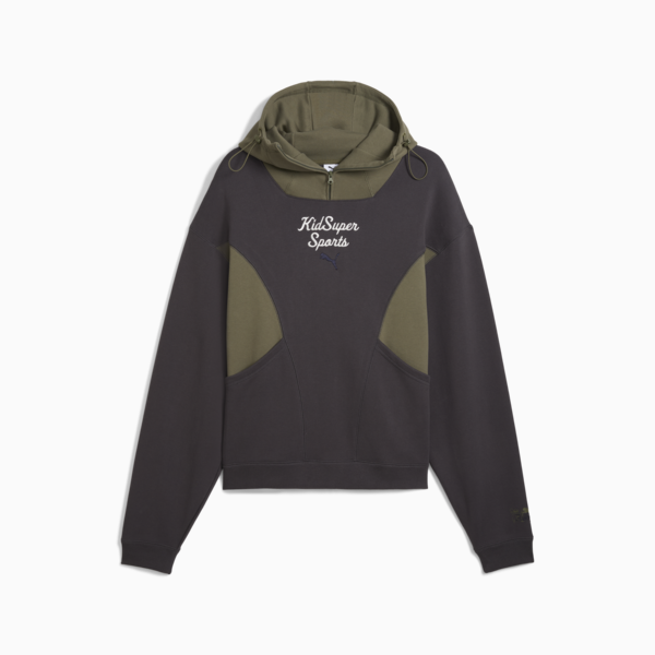 Sudadera PUMA x KIDSUPER Progressive para hombre, Dark Coal, large-MEX