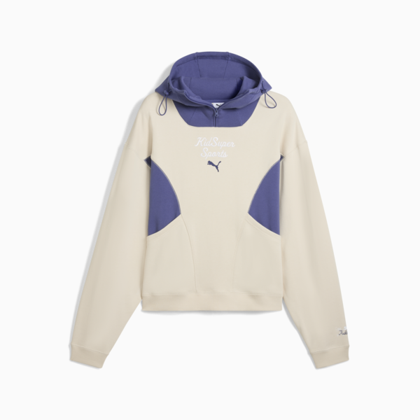 Sudadera PUMA x KIDSUPER Progressive para hombre, Alpine Snow, large-MEX