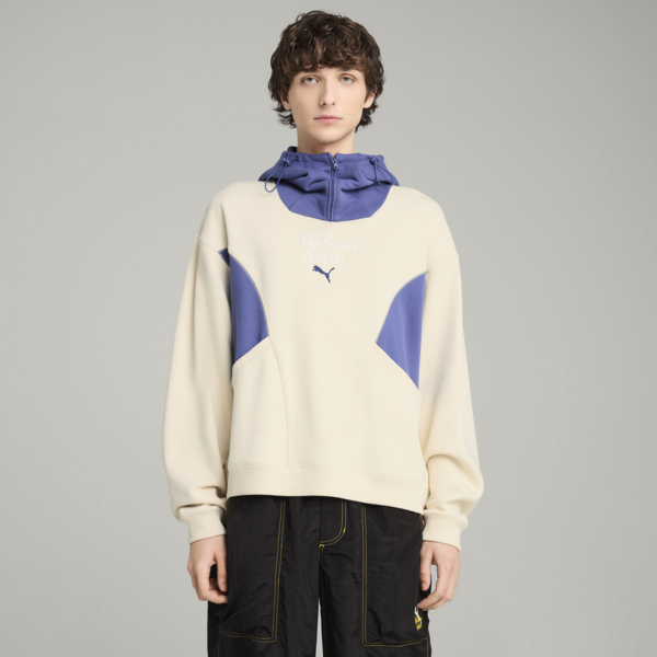 Sudadera PUMA x KIDSUPER Progressive para hombre, Alpine Snow, large-MEX