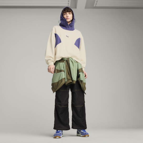 Sudadera PUMA x KIDSUPER Progressive para hombre, Alpine Snow, large-MEX