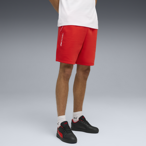 F1® Essentials+ 7" Fleece Shorts Men, Pop Red, large-ZAF