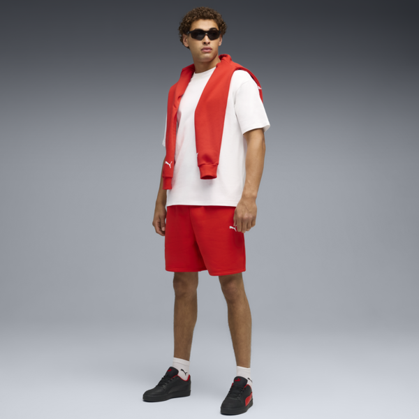 F1® Essentials+ 7" Fleece Shorts Men, Pop Red, large-ZAF
