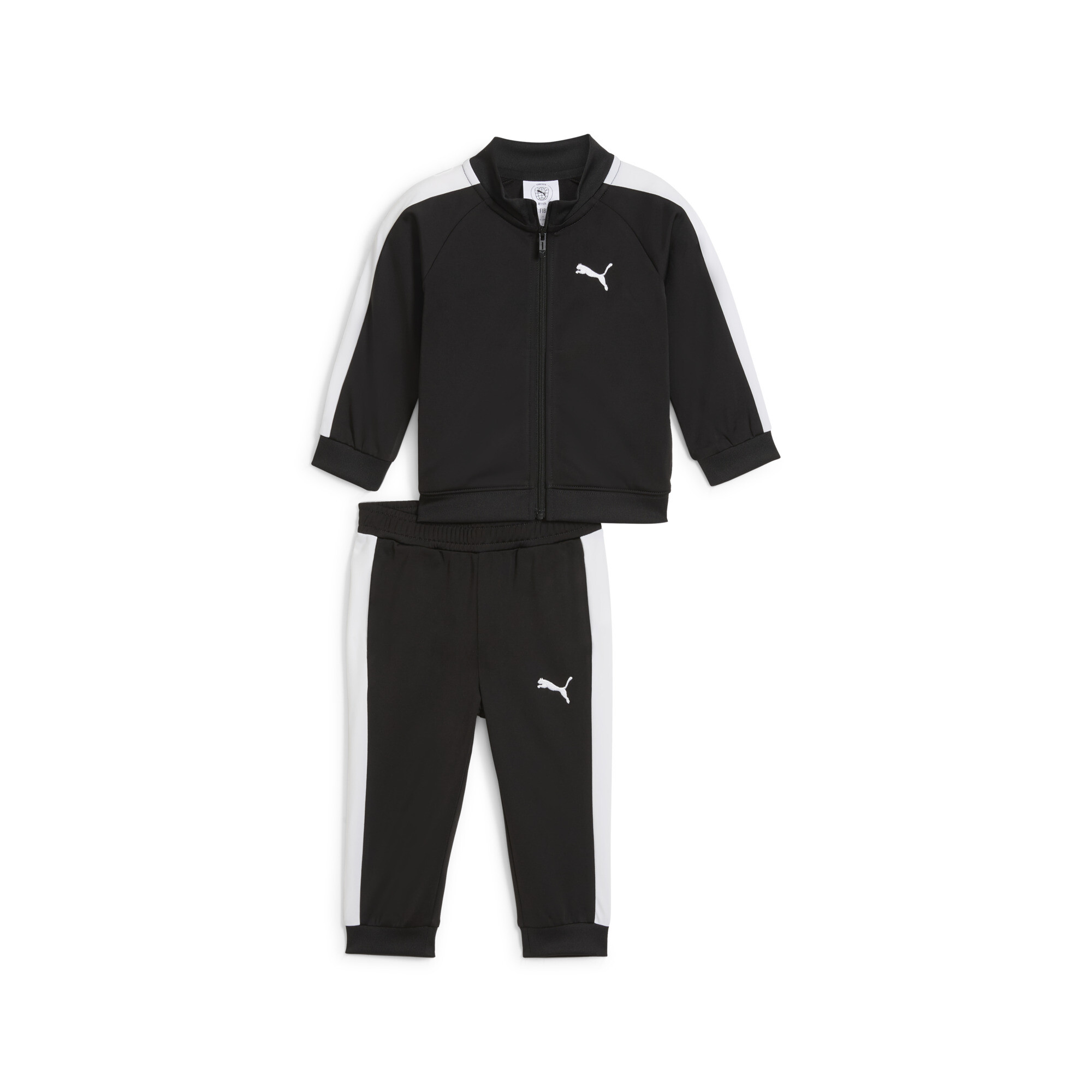 Puma 2-piece Minicats T7 Toddlers' Jacket Set Shoes In Black