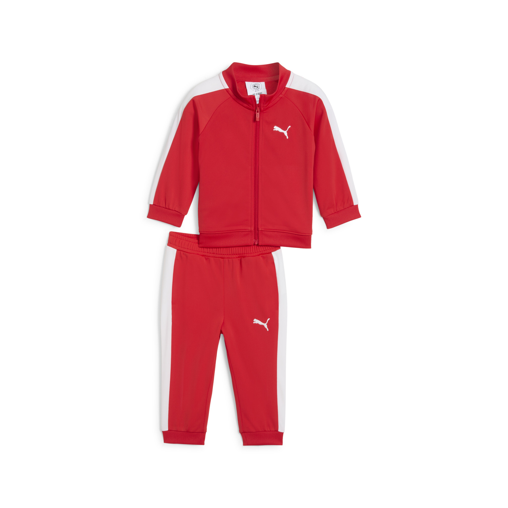 Puma Minicats T7 ALWAYS ON Anzug Baby | Mit Plain | Red | Größe: 3-4Y