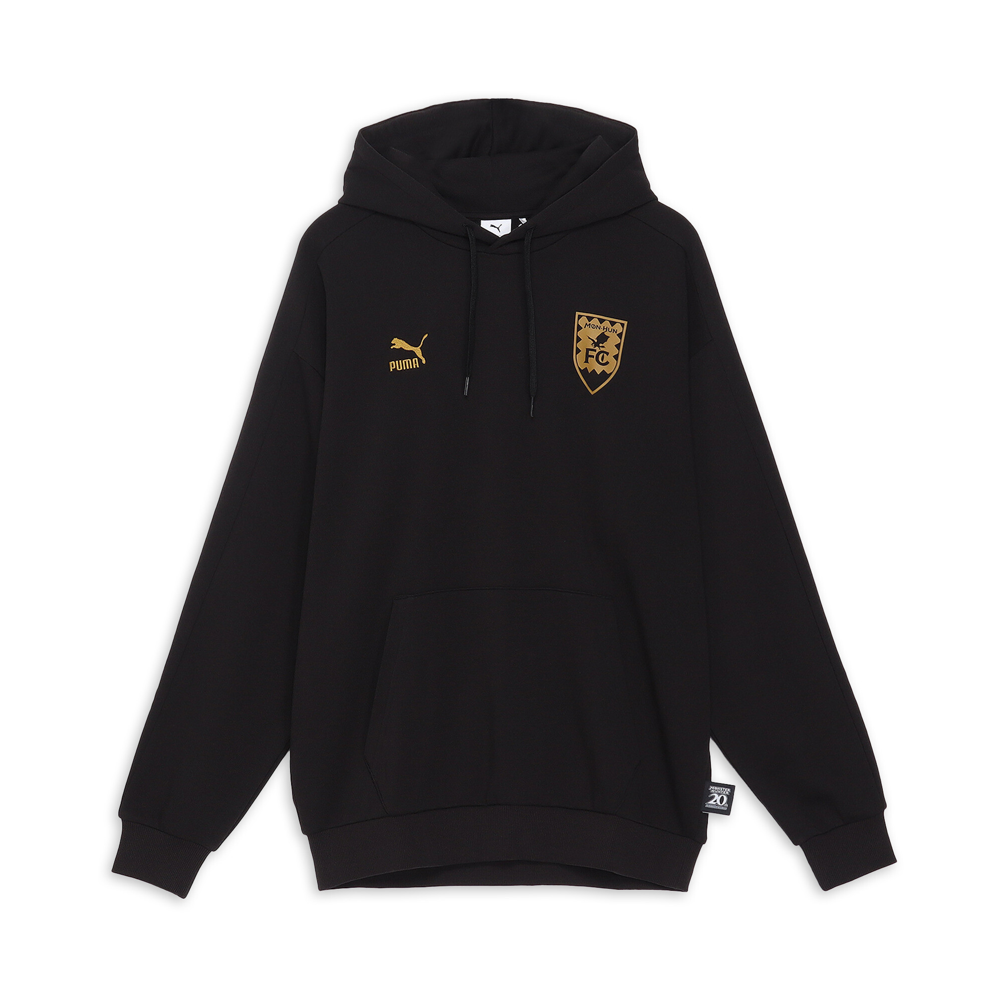 商品情報人気ハンティングアクションゲーム「モンスターハンター」とコラボレーションした、日本限定の「PUMA x MONSTER HUNTER 20周年」コレクションより、フーディーが登場。プーマの定番