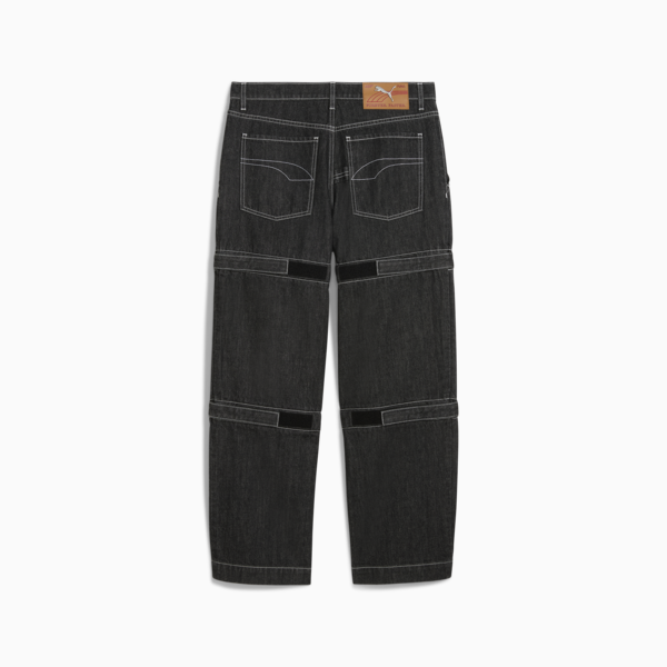 A$AP ROCKY x PUMA Knee Pad Pants Men, PUMA Black-Denim, large-MEX