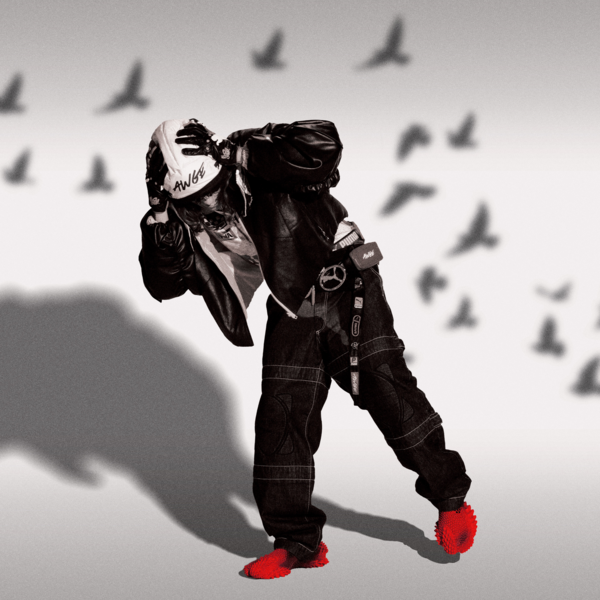 A$AP ROCKY x PUMA Knee Pad Pants Men, PUMA Black-Denim, large-MEX
