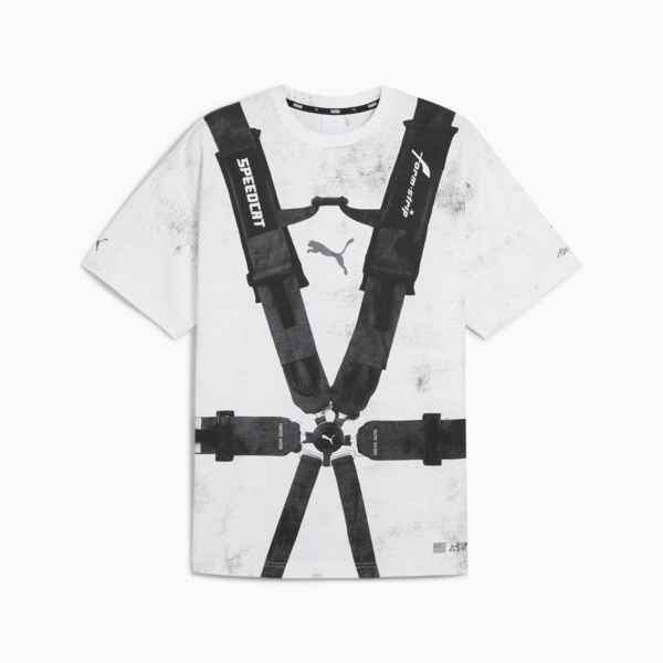 A$AP ROCKY x PUMA Seatbelt Tee, PUMA White-Puma Black, large-ZAF