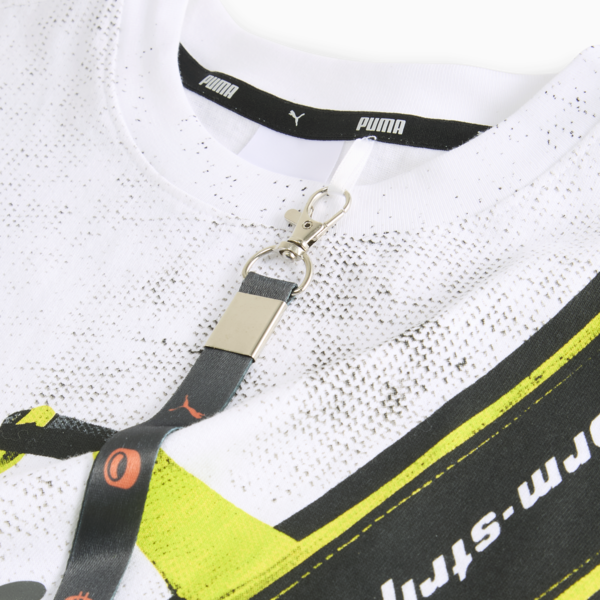 A$AP ROCKY x PUMA Seatbelt Tee, PUMA White-Lime Pow, large-ZAF