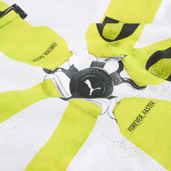 A$AP ROCKY x PUMA Seatbelt Tee, PUMA White-Lime Pow, large-ZAF