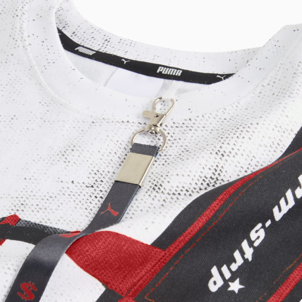 A$AP ROCKY x PUMA Seatbelt Tee, PUMA White-Rosso Corsa, large-ZAF